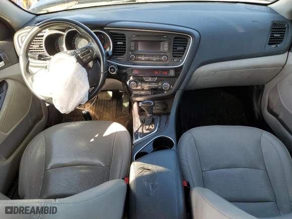 2015 Kia Optima EX with VIN 5XXGN4A78FG363169, listed as a Copart auction lot 44431644 with 58,336 mi miles and Salvage Title. Bid and sale history available at carsss.com. Image 8.