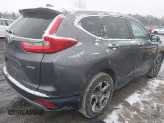 2018 Honda CR-V EX-L with VIN 5J6RW2H82JA001491, listed as a IAAI auction lot 41139160 with 71,928 mi miles. Bid and sale history available at carsss.com. Image 4.