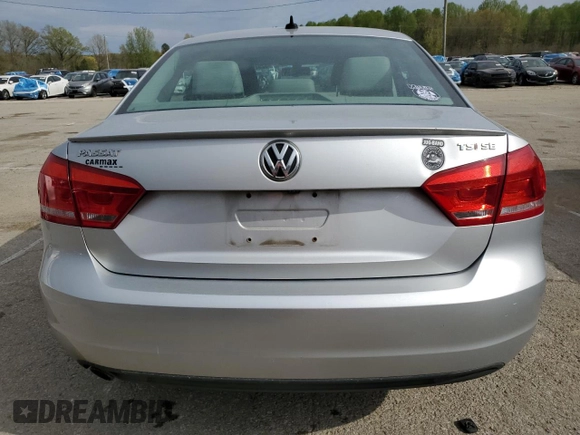 2014 Volkswagen Passat SE z VIN 1VWBT7A30EC076841, wystawiony jako Copart lot #52970685 z przebiegiem 142 628 mil mil oraz Szkoda całkowita • Salvage title. Historia ofert i sprzedaży dostępna na DreamBid. Obrazek 6.