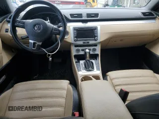 2013 Volkswagen CC Sport with VIN WVWBN7AN9DE549265, listed as a Copart auction lot 61805604 with 185,247 mi miles and Salvage Title. Bid and sale history available at carsss.com. Image 8.