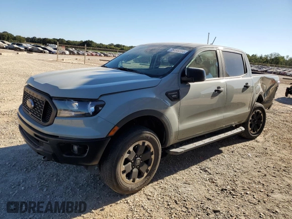 2021 Ford Ranger XL with VIN 1FTER4EH3MLD35372, listed as a Copart auction lot 75498204 with 87,186 mi miles and Salvage Title. Bid and sale history available at DreamBid. Image 1.