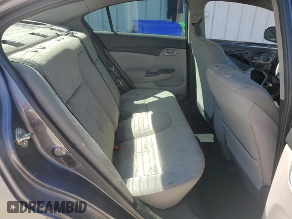 2014 Honda Civic Sedan LX with VIN 19XFB2F53EE077334, listed as a Copart auction lot 50168505 with 240,017 mi miles and Salvage Title. Bid and sale history available at carsss.com. Image 10.