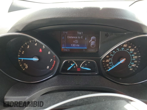 2013 Ford Escape Titanium with VIN 1FMCU0J90DUB60159, listed as a Copart auction lot 50957605 with 159,961 mi miles and Salvage title. Bid and sale history available at DreamBid. Image 9.