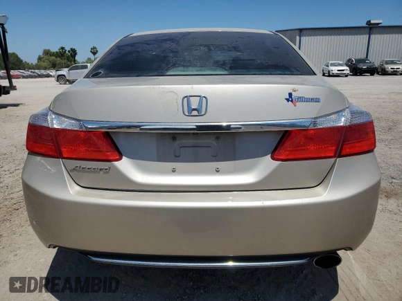 2015 Honda Accord LX with VIN 1HGCR2F39FA163007, listed as a Copart auction lot 53142665 with 63,530 mi miles and Salvage Title. Bid and sale history available at carsss.com. Image 6.