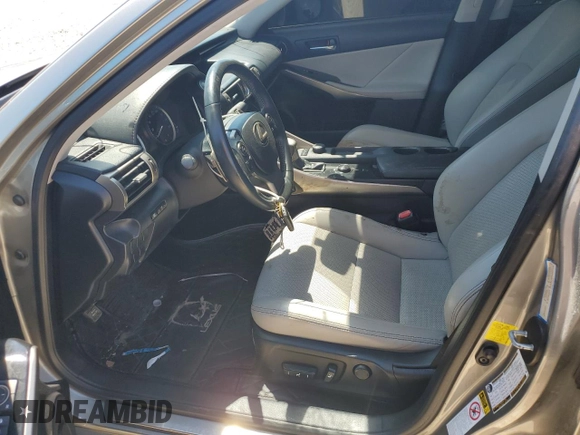 2014 Lexus IS 250 z VIN JTHBF1D20E5019973, wystawiony jako Copart lot #49902925 z przebiegiem 88 339 mil mil oraz Szkoda całkowita • Salvage title. Historia ofert i sprzedaży dostępna na DreamBid. Obrazek 7.
