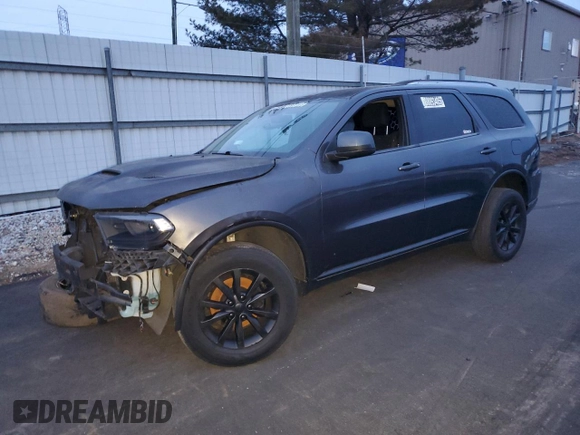 2017 Dodge Durango SXT with VIN 1C4RDJAG7HC766749, listed as a Copart auction lot 88093405 with 102,592 mi miles and Clean Title. Bid and sale history available at DreamBid. Image 1.