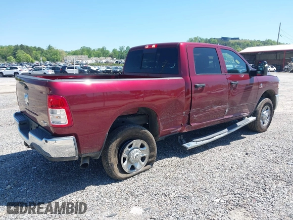 2024 Ram 2500 Tradesman with VIN 3C6UR5CL7RG363146, listed as a IAAI auction lot 42139238 with 8,394 mi miles and . Bid and sale history available at DreamBid. Image 4.