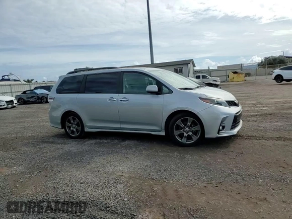 2020 Toyota Sienna SE with VIN 5TDXZ3DC0LS064082, listed as a Copart auction lot 54386855 with 98,253 mi miles and Clean Title. Bid and sale history available at DreamBid. Image 14.