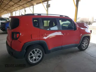 2020 Jeep Renegade Altitude with VIN ZACNJABB4LPL42991, listed as a Copart auction lot 56705265 with 93,977 mi miles and Salvage title. Bid and sale history available at DreamBid. Image 3.