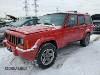 2000 Jeep Cherokee Classic with VIN 1J4FF58S8YL112559, listed as a Copart auction lot 45050345 with 306,498 mi miles and Salvage Title. Bid and sale history available at carsss.com. Image 1.