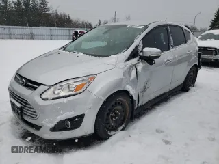 2017 Ford C-Max Titanium z VIN 1FADP5DU0HL115706, wystawiony jako Copart lot #43651495 z przebiegiem 84 183 mil mil oraz Szkoda całkowita • Salvage title. Historia ofert i sprzedaży dostępna na DreamBid. Obrazek 1.