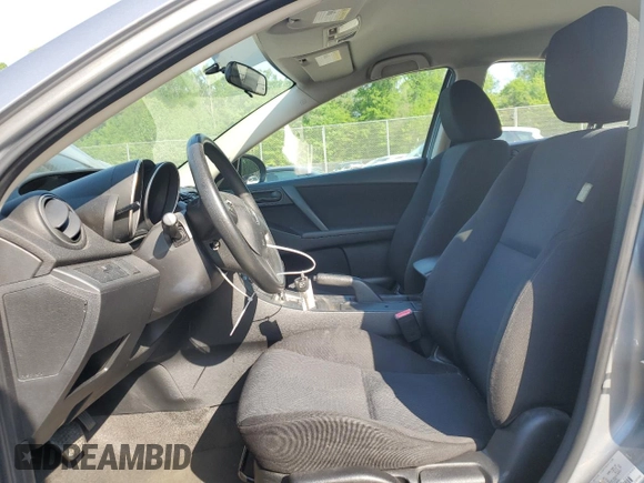 2011 Mazda 3 i Sport with VIN JM1BL1UG6B1437799, listed as a Copart auction lot 55146385 with 248,624 mi miles and Salvage Title. Bid and sale history available at DreamBid. Image 7.
