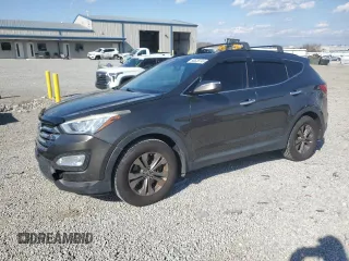 2014 Hyundai Santa Fe z VIN 5XYZUDLB4EG206584, wystawiony jako Copart lot #50520745 z przebiegiem 105 881 mil mil oraz Szkody całkowita. Historia ofert i sprzedaży dostępna na DreamBid. Obrazek 1.