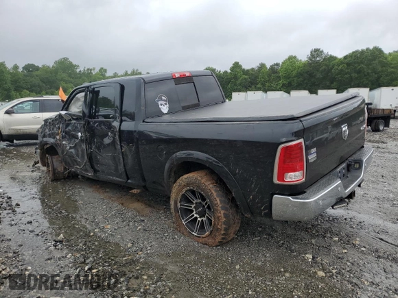 2016 Ram 2500 Laramie with VIN 3C6UR5NL0GG167365, listed as a Copart auction lot 56641725 with 130,401 mi miles and Salvage title. Bid and sale history available at DreamBid. Image 2.