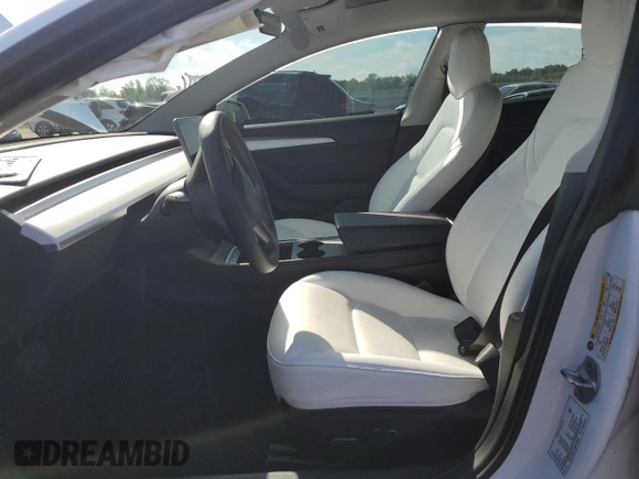 2023 Tesla Model 3 с VIN 5YJ3E1EA6PF427300, выставлен на аукционе Copart как лот 61457055 с пробегом 44 438 миль миль и Списание • Salvage title. История ставок и продаж доступна на DreamBid. Изображение 7.