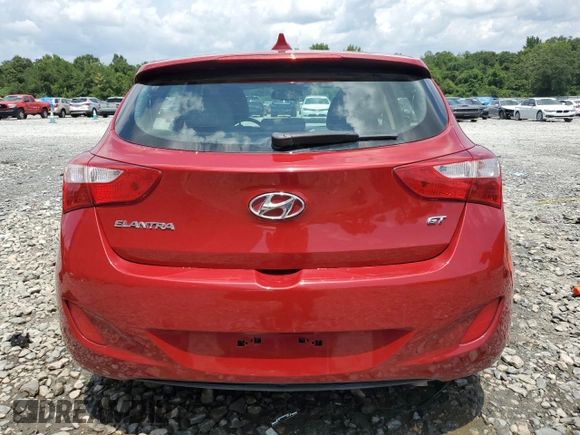 2016 Hyundai Elantra GT with VIN KMHD35LH3GU292166, listed as a Copart auction lot 65411194 with 60,226 mi miles and Salvage Title. Bid and sale history available at carsss.com. Image 6.