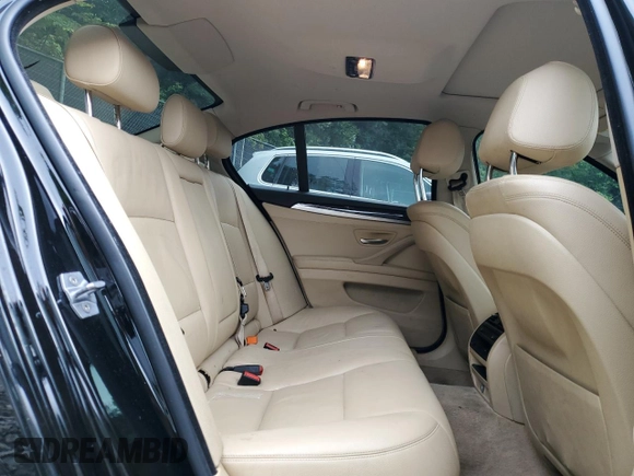 2015 BMW 5 Series 528i xDrive with VIN WBA5A7C5XFD623143, listed as a Copart auction lot 59965445 with 153,029 mi miles and Salvage title. Bid and sale history available at DreamBid. Image 10.