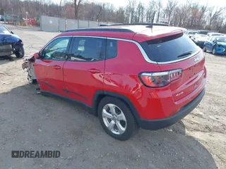 2021 Jeep Compass Latitude with VIN 3C4NJDBB4MT534538, listed as a IAAI auction lot 41817234 with 35,107 mi miles and . Bid and sale history available at DreamBid. Image 3.