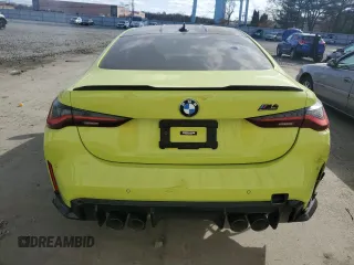 2022 BMW M4 Competition with VIN WBS33AZ03NCJ45996, listed as a Copart auction lot 79228774 with 9,559 mi miles and Salvage Title. Bid and sale history available at carsss.com. Image 6.