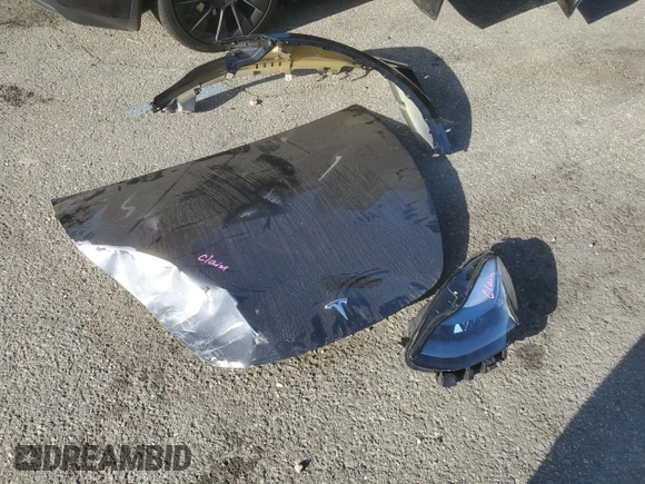 2024 Tesla Model Y with VIN 7SAYGDED7RF056973, listed as a Copart auction lot 87139214 with 15,391 mi miles and Salvage Title. Bid and sale history available at DreamBid. Image 14.
