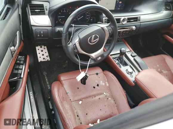2015 Lexus GS 350 with VIN JTHCE1BL9FA007607, listed as a Copart auction lot 73592044 with 117,856 mi miles and Salvage Title. Bid and sale history available at carsss.com. Image 8.
