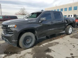 2021 Chevrolet Silverado 1500 RST with VIN 1GCPYEEK9MZ358035, listed as a Copart auction lot 42229575 with 41,519 mi miles and Salvage Title. Bid and sale history available at carsss.com. Image 1.