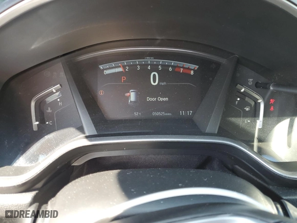 2019 Honda CR-V EX with VIN 7FARW2H54KE045646, listed as a Copart auction lot 49842205 with 50,525 mi miles and Salvage Title. Bid and sale history available at carsss.com. Image 9.