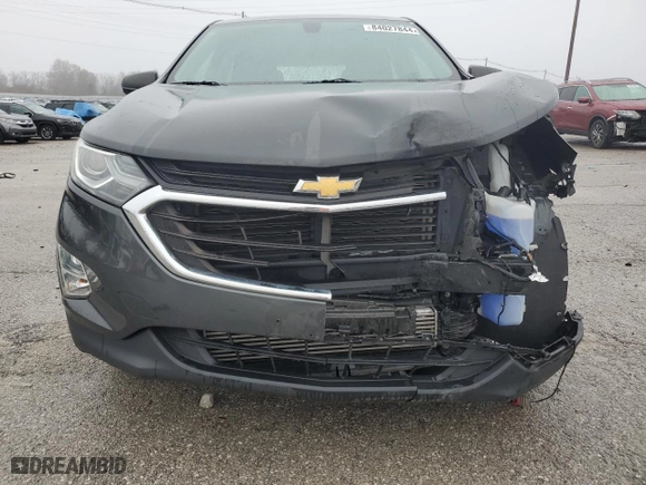 2018 Chevrolet Equinox LS with VIN 2GNAXHEV1J6290378, listed as a Copart auction lot 84027844 with 66,486 mi miles and Salvage Title. Bid and sale history available at carsss.com. Image 5.