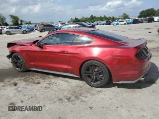 2016 Ford Mustang GT with VIN 1FA6P8CFXG5215179, listed as a Copart auction lot 52241445 with 45,435 mi miles and Salvage Title. Bid and sale history available at carsss.com. Image 2.