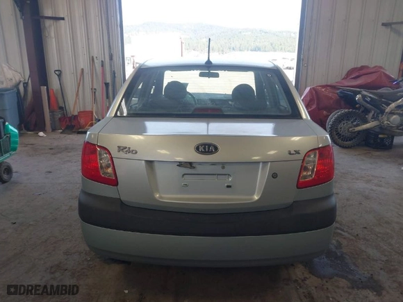 2009 Kia Rio with VIN KNADE223X96512538, listed as a IAAI auction lot 41765393 with NaN miles. Bid and sale history available at carsss.com. Image 16.