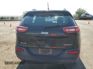 2015 Jeep Cherokee Sport with VIN 1C4PJMAB7FW773265, listed as a Copart auction lot 61134045 with 117,628 mi miles and Salvage title. Bid and sale history available at DreamBid. Image 6.