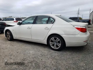2010 BMW 5 Series 528i with VIN WBANU5C51AC365413, listed as a Copart auction lot 47758385 with 128,091 mi miles and Salvage Title. Bid and sale history available at carsss.com. Image 2.