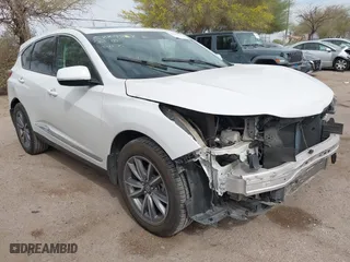 2021 Acura RDX w/Technology Package with VIN 5J8TC1H51ML022573, listed as a IAAI auction lot 41893265 with 56,516 mi miles. Bid and sale history available at carsss.com. Image 1.