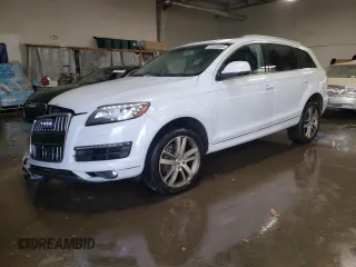 2012 Audi Q7 3.0T Premium Plus with VIN WA1LGAFEXCD006204, listed as a Copart auction lot 83435694 with 171,723 mi miles and Salvage Title. Bid and sale history available at carsss.com. Image 1.