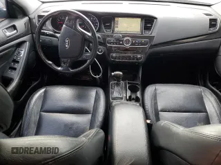 2015 Kia Cadenza Premium with VIN KNALN4D77F5190448, listed as a Copart auction lot 85094084 with 94,277 mi miles and Salvage Title. Bid and sale history available at carsss.com. Image 8.