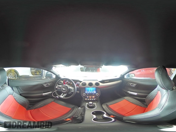 2023 Ford Mustang GT z VIN 1FA6P8CF6P5300987, wystawiony jako Copart lot #62933195 z przebiegiem 22 847 mil mil oraz Szkoda całkowita • Salvage title. Historia ofert i sprzedaży dostępna na DreamBid. Obrazek 15.