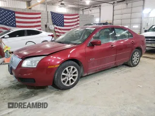 2008 Mercury Milan with VIN 3MEHM07Z08R602130, listed as a Copart auction lot 45815503 with 165,769 mi miles and Non Repairable. Bid and sale history available at carsss.com. Image 1.