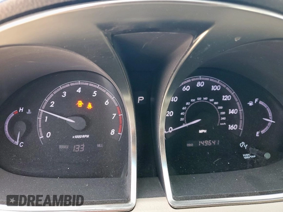 2012 Toyota Avalon with VIN 4T1BK3DB6CU456092, listed as a Copart auction lot 57275775 with 149,641 mi miles and Salvage title. Bid and sale history available at DreamBid. Image 9.