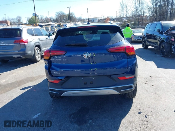2023 Buick Encore GX Select with VIN KL4MMDS26PB054181, listed as a IAAI auction lot 41857831 with 32,533 mi miles and . Bid and sale history available at DreamBid. Image 16.