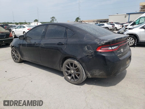 2015 Dodge Dart SXT z VIN 1C3CDFBB0FD330780, wystawiony jako Copart lot #57816875 z przebiegiem Nie podano mil oraz Szkoda całkowita • Salvage title. Historia ofert i sprzedaży dostępna na DreamBid. Obrazek 2.