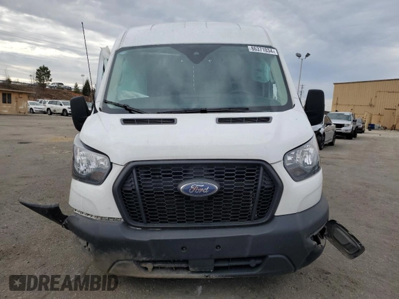 2023 Ford Transit Cargo with VIN 1FTBR1C89PKB12929, listed as a Copart auction lot 86371034 with 79,211 mi miles and Salvage Title. Bid and sale history available at carsss.com. Image 5.