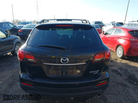 2015 Mazda CX-9 Grand Touring with VIN JM3TB3DA7F0467394, listed as a IAAI auction lot 41749174 with 189,097 mi miles. Bid and sale history available at carsss.com. Image 16.