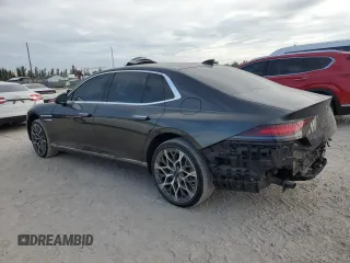 2023 Genesis G90 e-SC z VIN KMTFC4SD8PU029226, wystawiony jako Copart lot #88391865 z przebiegiem 16 762 mil mil oraz Szkoda całkowita • Salvage title. Historia ofert i sprzedaży dostępna na DreamBid. Obrazek 2.