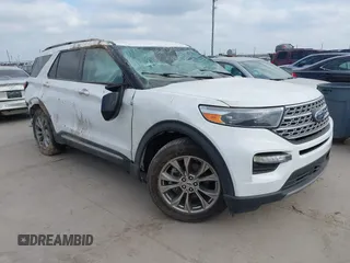 2022 Ford Explorer Limited with VIN 1FMSK7FH3NGA62124, listed as a IAAI auction lot 41534045 with 56,297 mi miles. Bid and sale history available at carsss.com. Image 1.