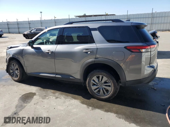 2025 Nissan Pathfinder SV with VIN 5N1DR3BA0SC210884, listed as a Copart auction lot 64903235 with 12,114 mi miles and Clean title. Bid and sale history available at DreamBid. Image 2.