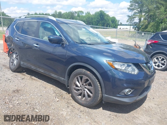 2016 Nissan Rogue SV z VIN 5N1AT2MV7GC747967, wystawiony jako IAAI lot #42231369 z przebiegiem 98 945 mil mil oraz . Historia ofert i sprzedaży dostępna na DreamBid. Obrazek 1.
