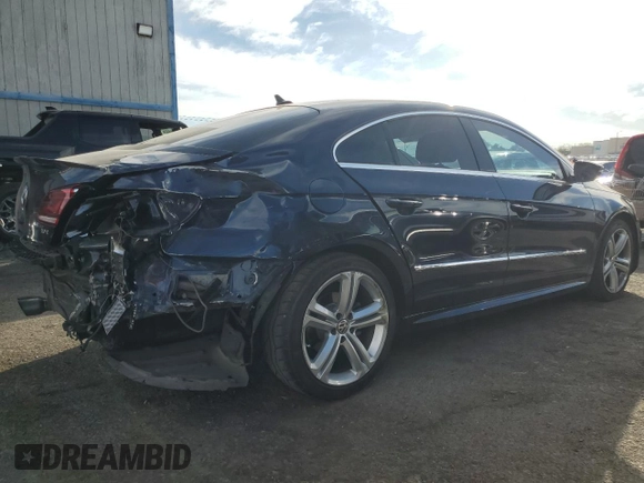 2014 Volkswagen CC R-Line with VIN WVWBP7AN7EE506748, listed as a Copart auction lot 84244724 with 99,272 mi miles and Salvage Title. Bid and sale history available at carsss.com. Image 3.