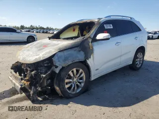 2011 Kia Sorento SX with VIN 5XYKWDA25BG095277, listed as a Copart auction lot 52531385 with Not Provided miles and Salvage Title. Bid and sale history available at carsss.com. Image 1.