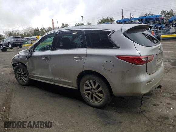 2015 Infiniti QX60 with VIN 5N1AL0MM4FC508712, listed as a Copart auction lot 48713135 with 112,647 mi miles and Salvage Title. Bid and sale history available at DreamBid. Image 2.