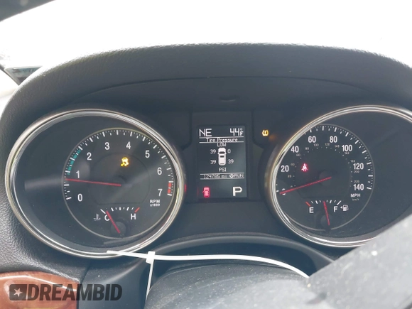 2012 Jeep Grand Cherokee Limited with VIN 1C4RJEBG7CC270910, listed as a IAAI auction lot 41761760 with 124,785 mi miles. Bid and sale history available at carsss.com. Image 15.
